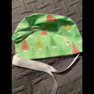 Christmas Surgical Scrub hat. NWOT